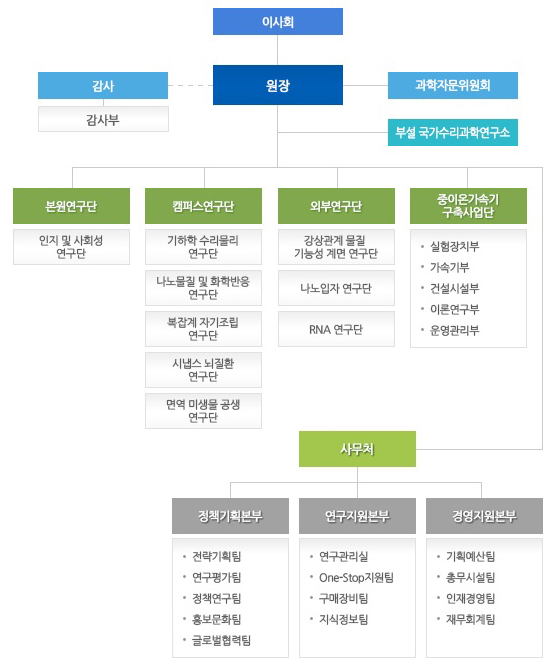 IBS 조직도