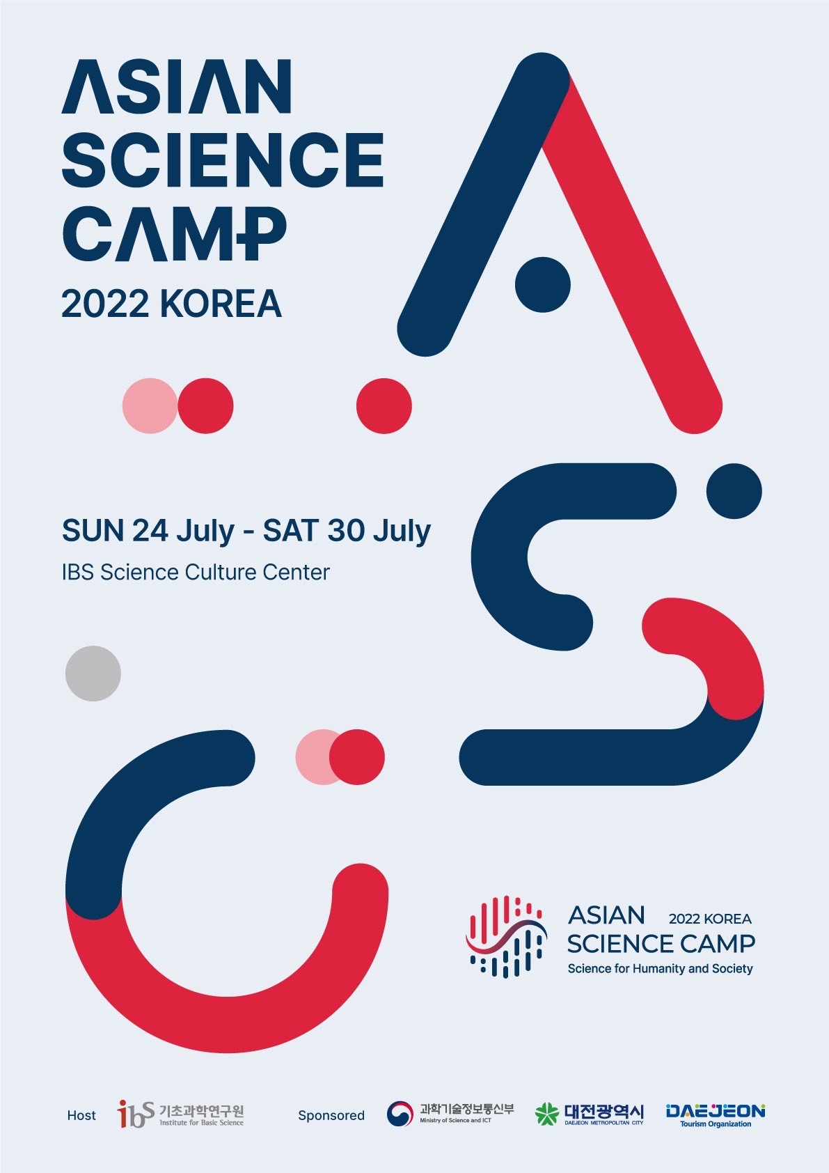 Asian Science Camp 2022 is to be held at the IBS Science and Culture Center