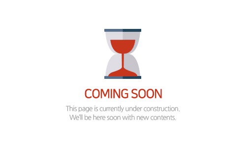 COMING SOON. This page is currently under construction. We'll be here soon with new contents.