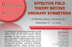 International Workshop on Effective Field Theory Beyond Ordinary Symmetries