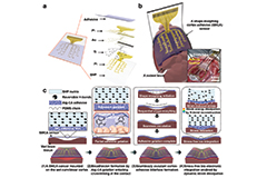 Adhesive Cortical Device Enables Artifact-Free Neuromodulation for Closed-loop Epilepsy Treatment